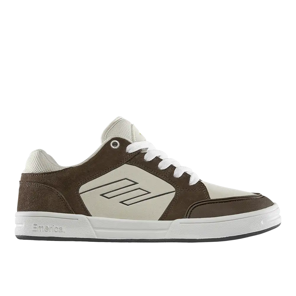 Heritic brown/tan - skate shoes | Emerica US
