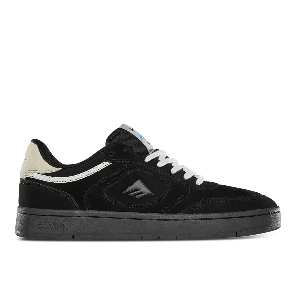 KSL III Black Vulcanized Skate Shoes | Emerica US