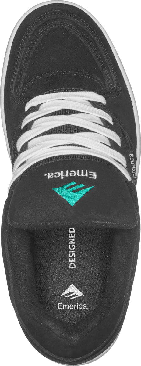 mute - skate shoess - black - emerica