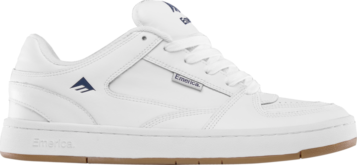 mute - skate shoess - white - emerica