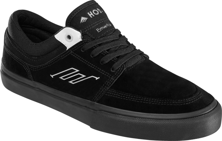 hoban - skate shoes - black/black/white - emerica