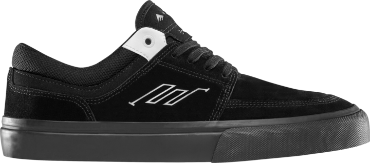 hoban - skate shoes - black/black/white - emerica