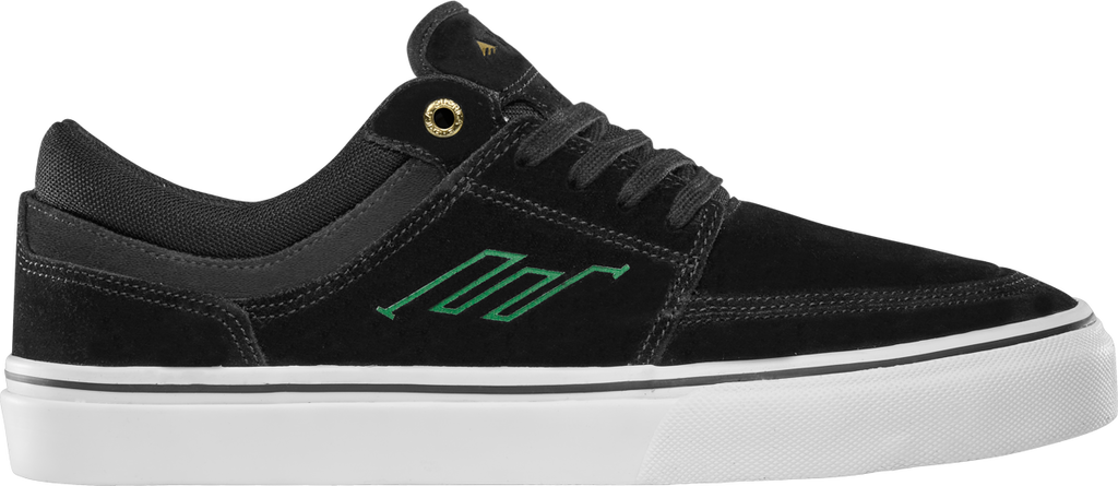 hoban - skate shoes - black/white/gold - emerica