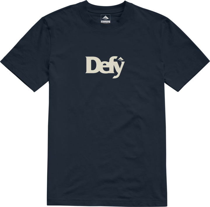defy tee - shirts & tops - navy - emerica