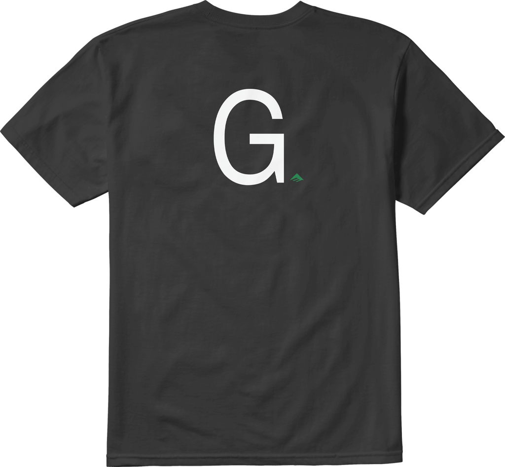 hoban g tee - shirts & tops - black - emerica