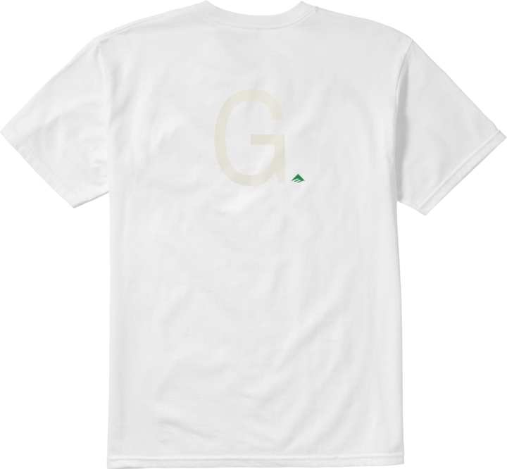 hoban g tee - shirts & tops - white - emerica