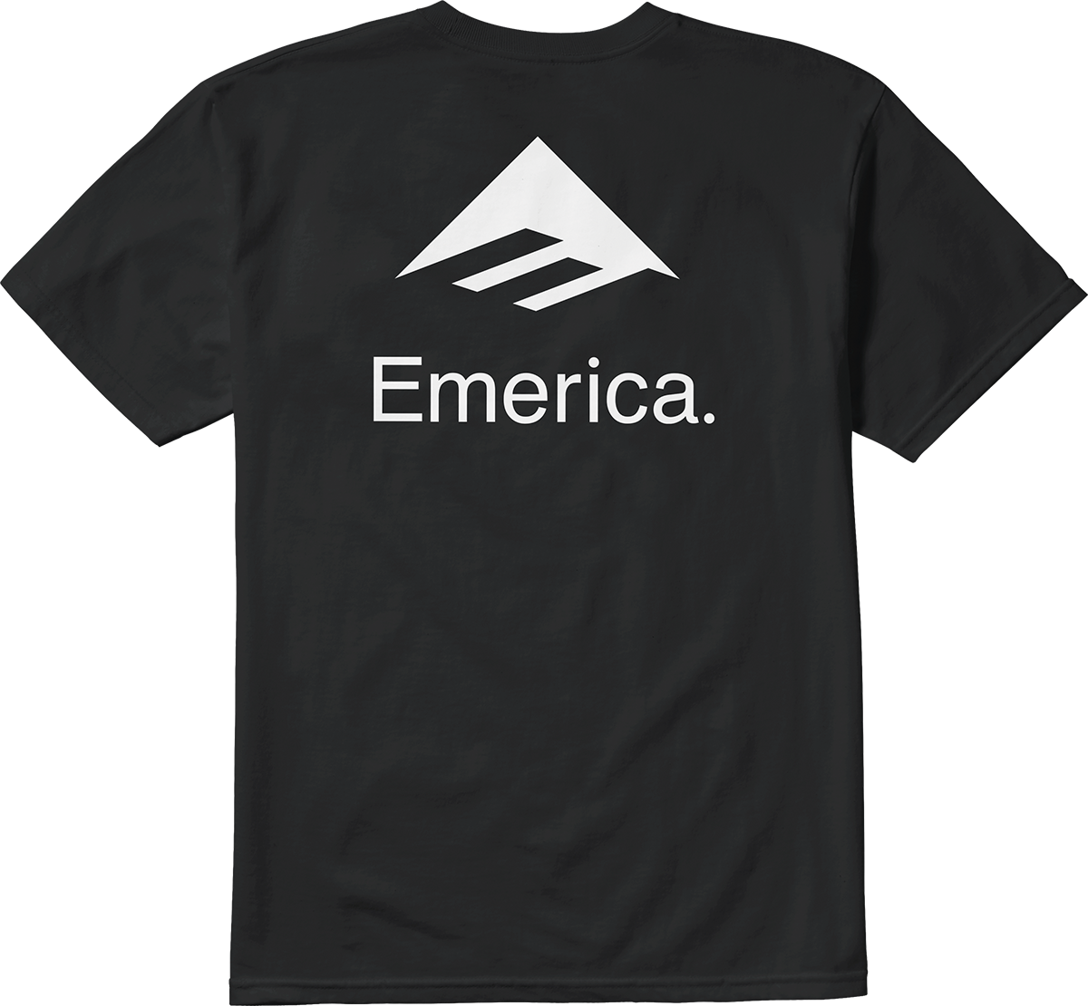 lockup tee - shirts & tops - black - emerica