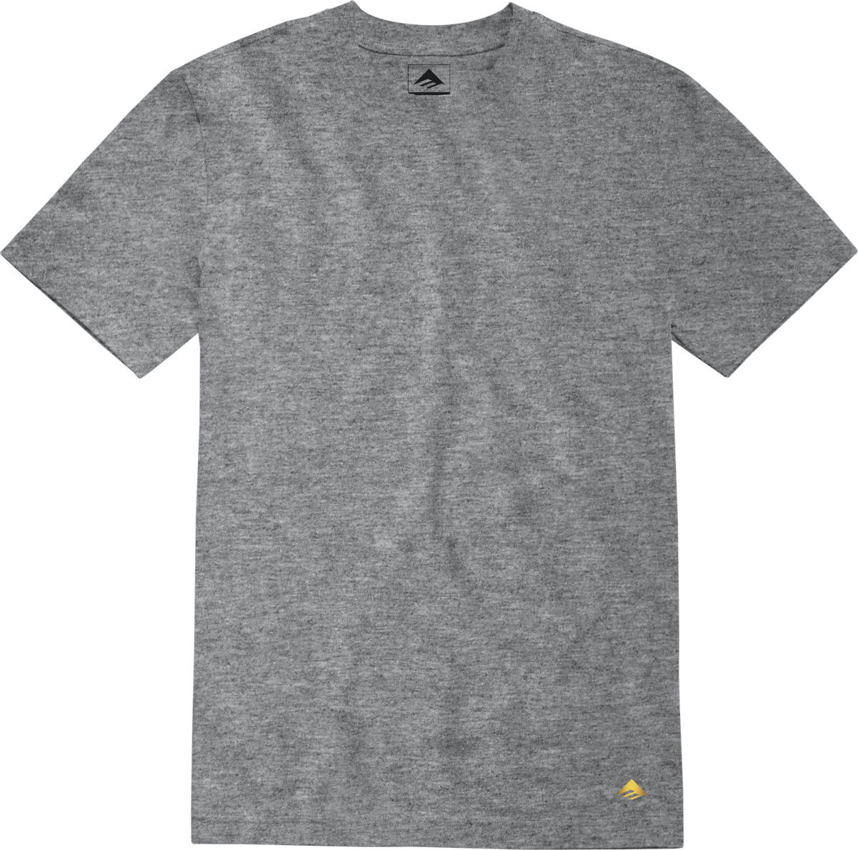micro triangle tee - shirts & tops - charcoal/heather - emerica