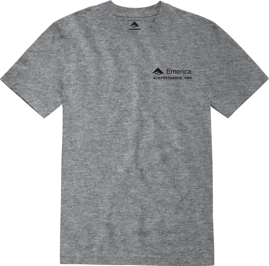 SIX FEET ABOVE SKELETON TEE – Emerica US