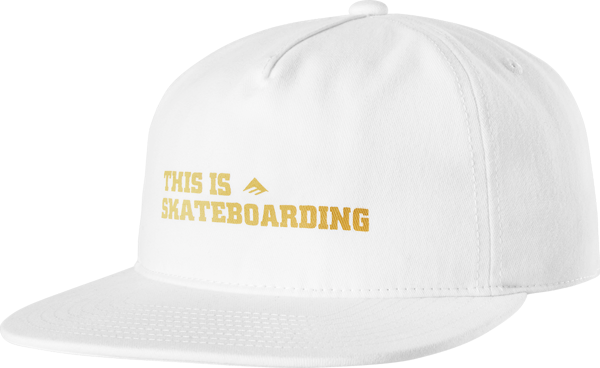 THIS IS SKATEBOARDING SNAPBACK HAT