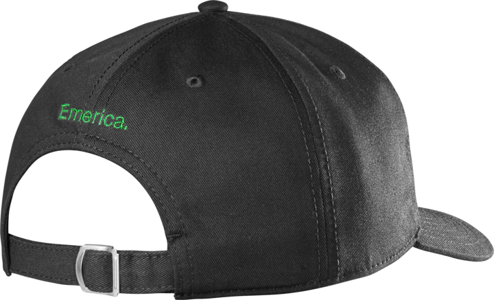 spanky handshake clipback hat - headwear - black/black - emerica