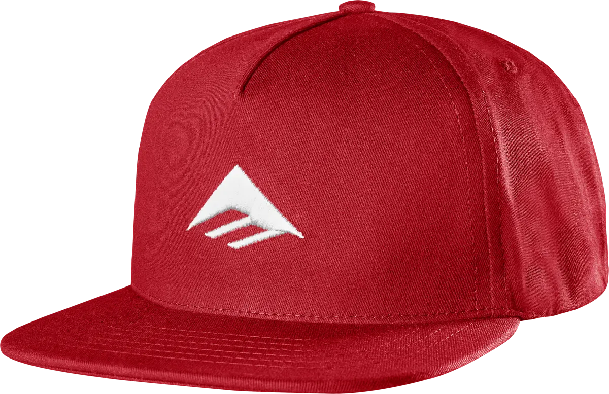 Emerica Custom Hat RED / ONE SIZE Classic Snapback Hat