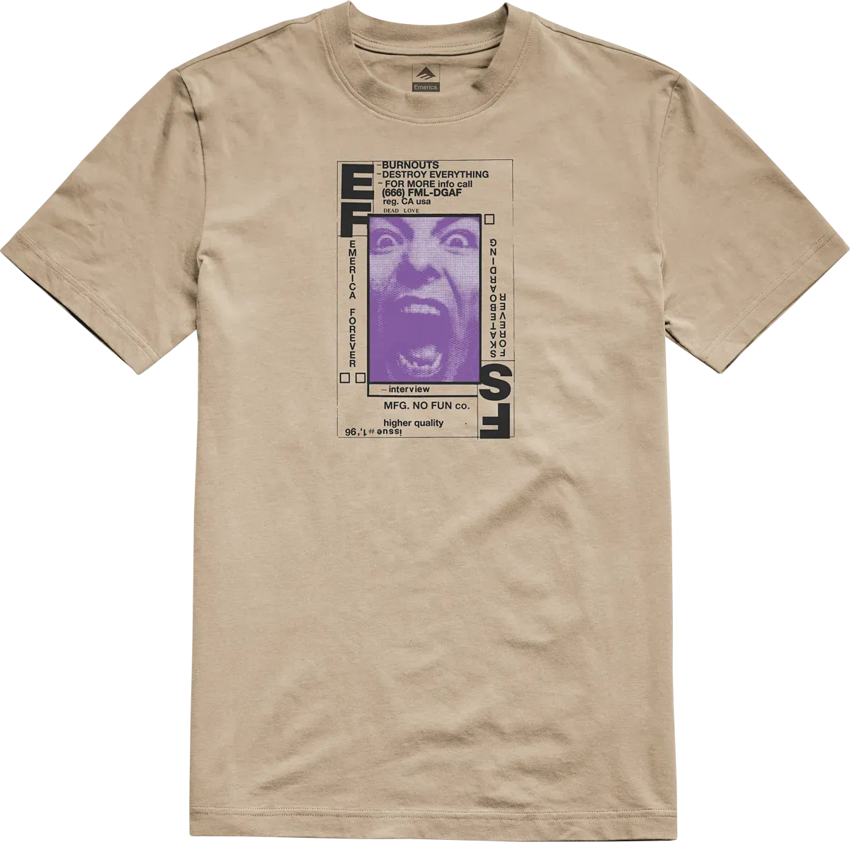 Emerica S/S Basic T-Shirt Forever Burnouts Tee