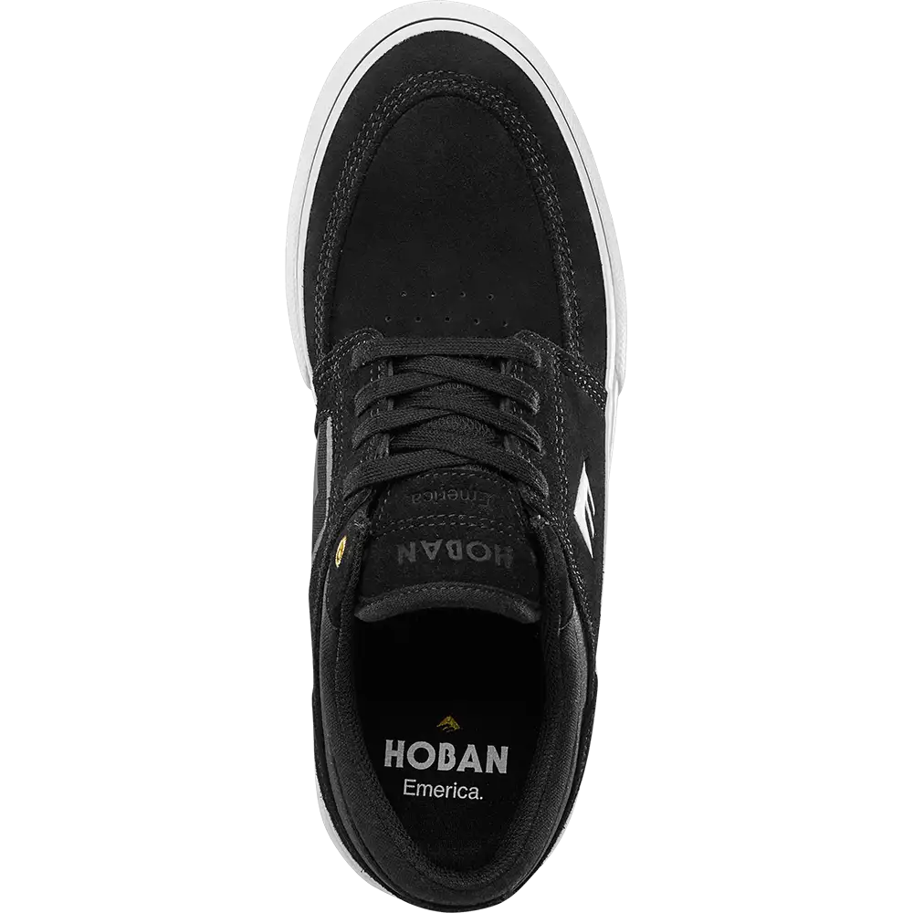 Hoban Black Suede Skate Shoes for Men | Emerica US