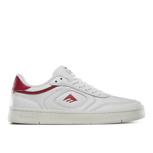 スケートボード Emerica KSL III white/Red 27.5 ksl-iii-white-red-men-s-skate-