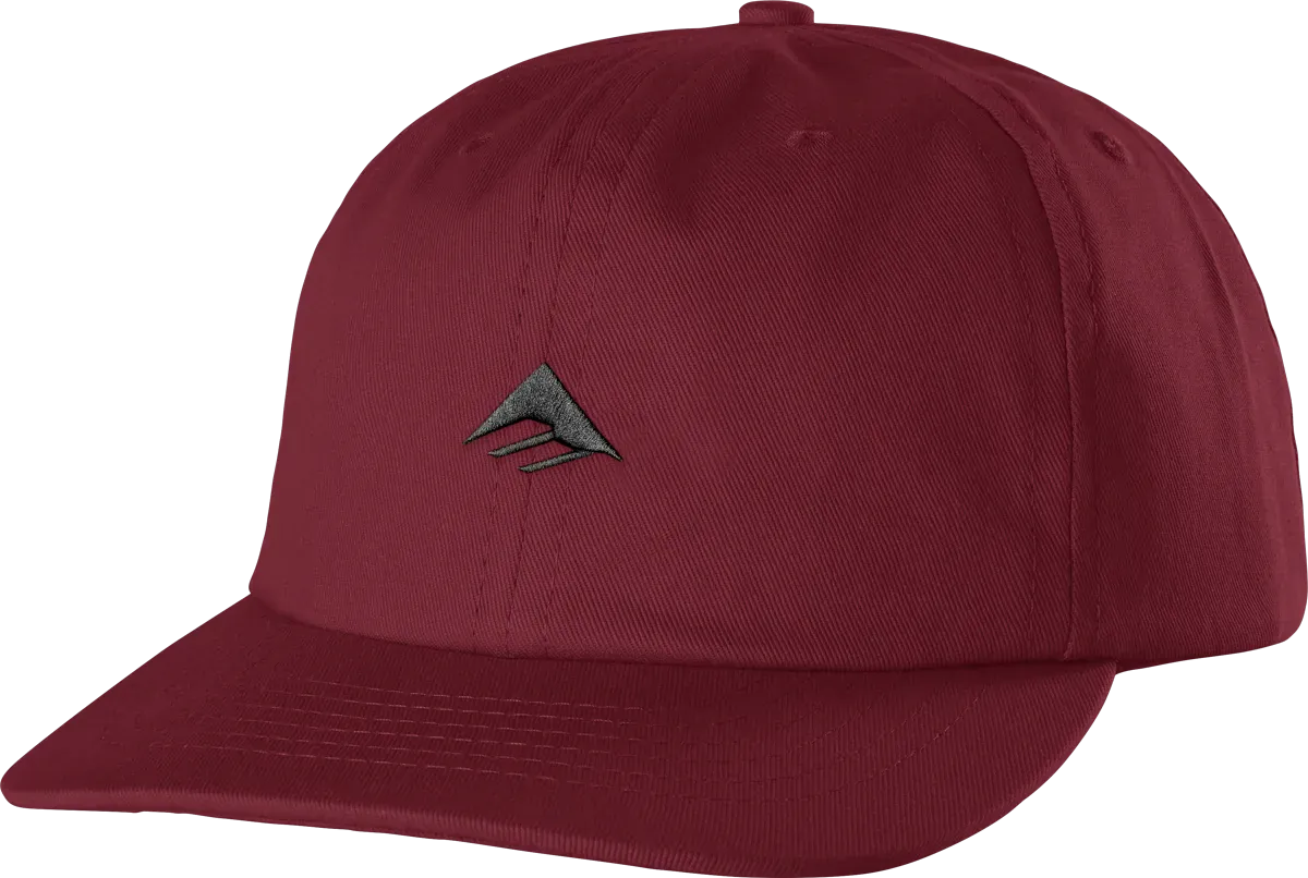 Emerica Custom Hat BURGUNDY / ONE SIZE Micro Triangle Hat