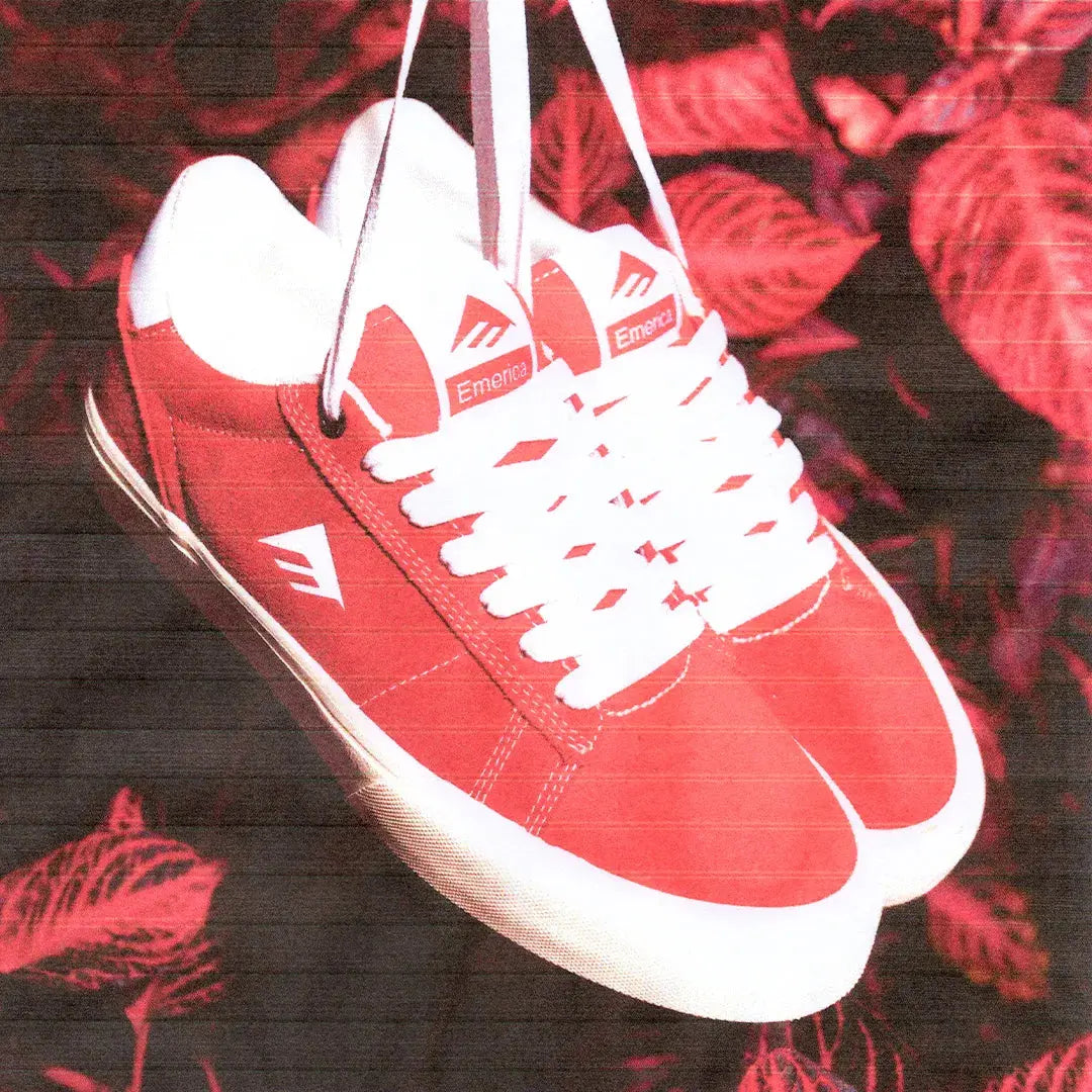 Moca - Red Classic Men's Skateboarding Shoes | Emerica US Moca - Red Classic Men's Skateboarding Shoes | Emerica US