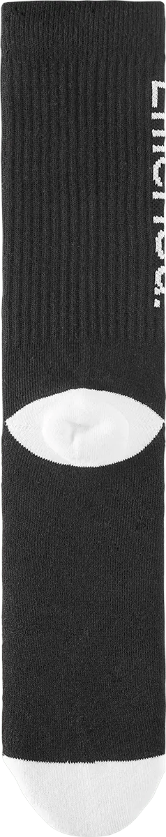 Emerica Crew Sock BLACK/WHITE / OS PURE CREW SOCK
