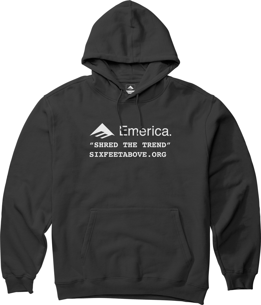 Emerica Screen PULLOVERed Fleece SIX FEET ABOVE PULLOVER