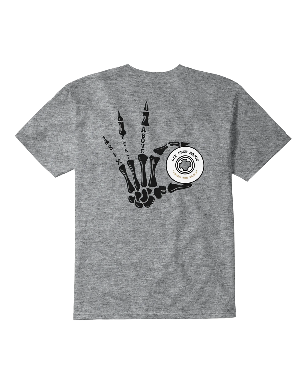 Emerica S/S Basic T-Shirt Six Feet Above Skeleton Tee