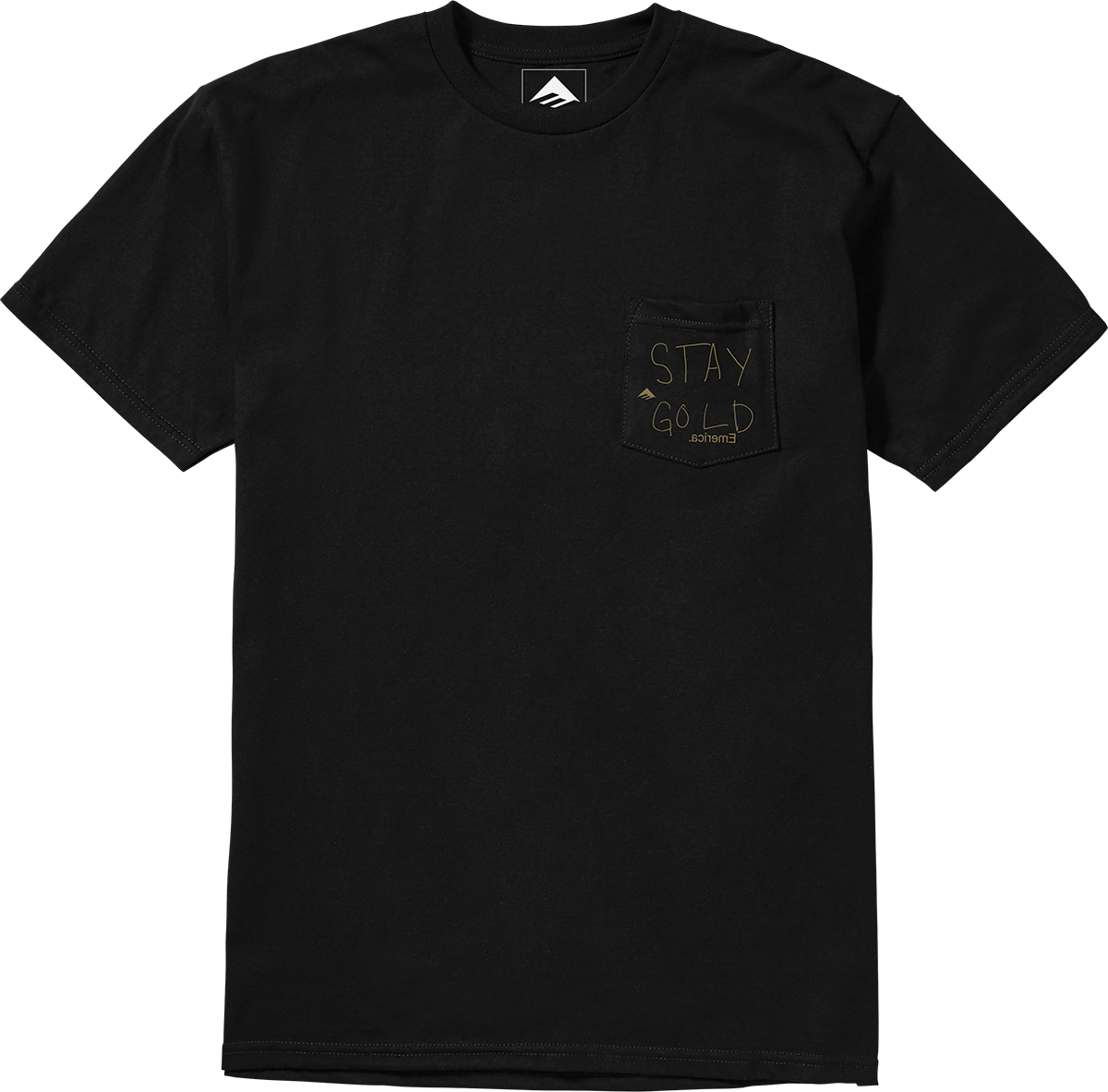 STAY GOLD POCKET TEE