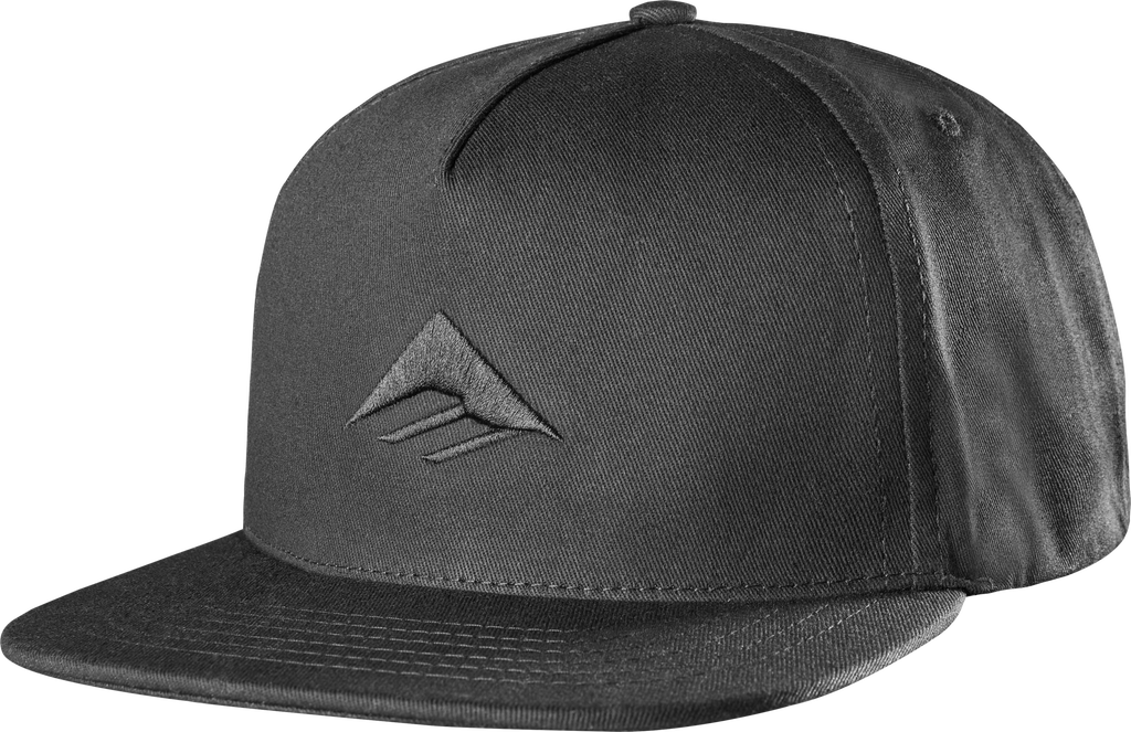 classic snapback hat - Black - emerica