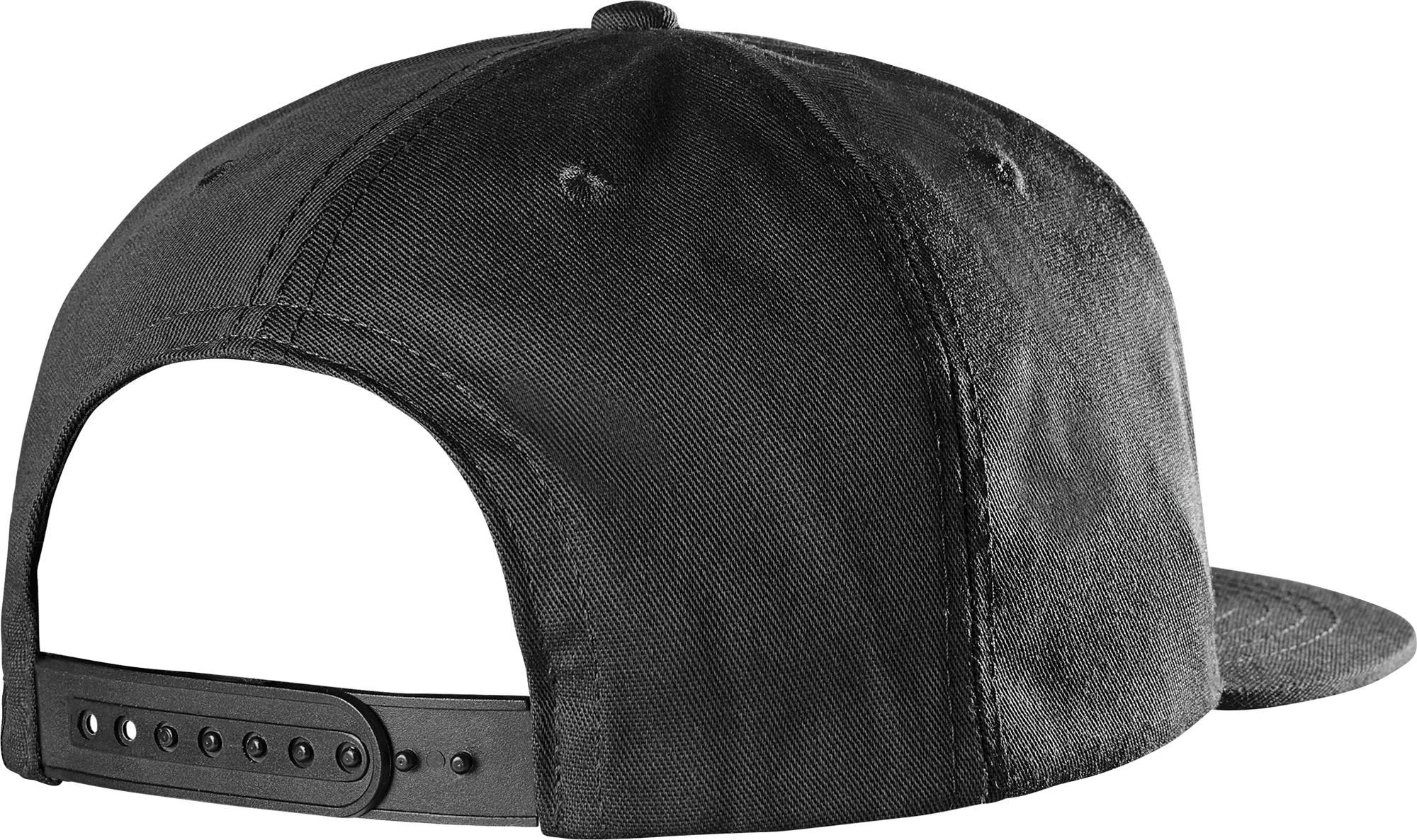 classic snapback hat - Black/white - emerica