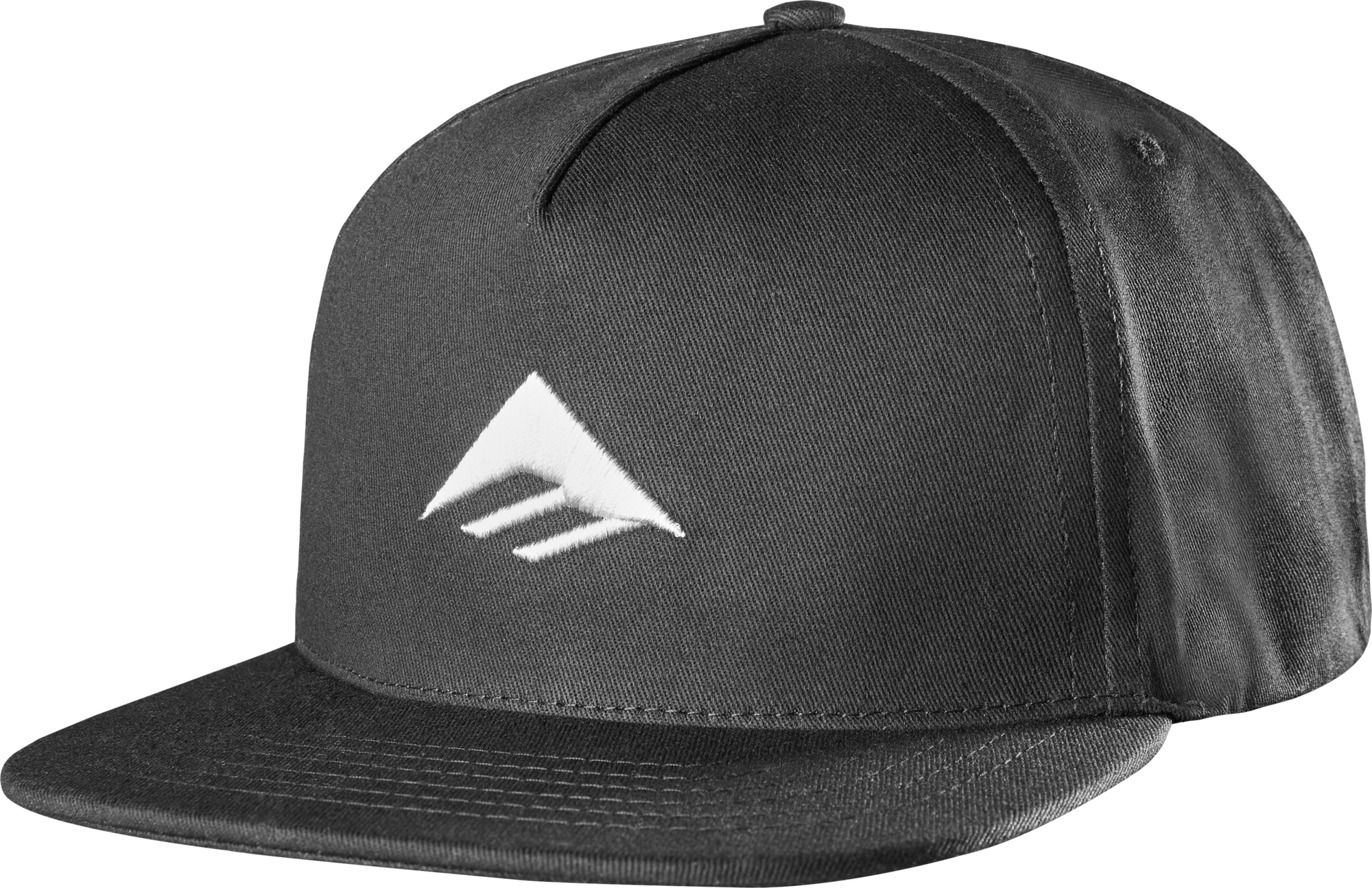 classic snapback hat - Black/white - emerica