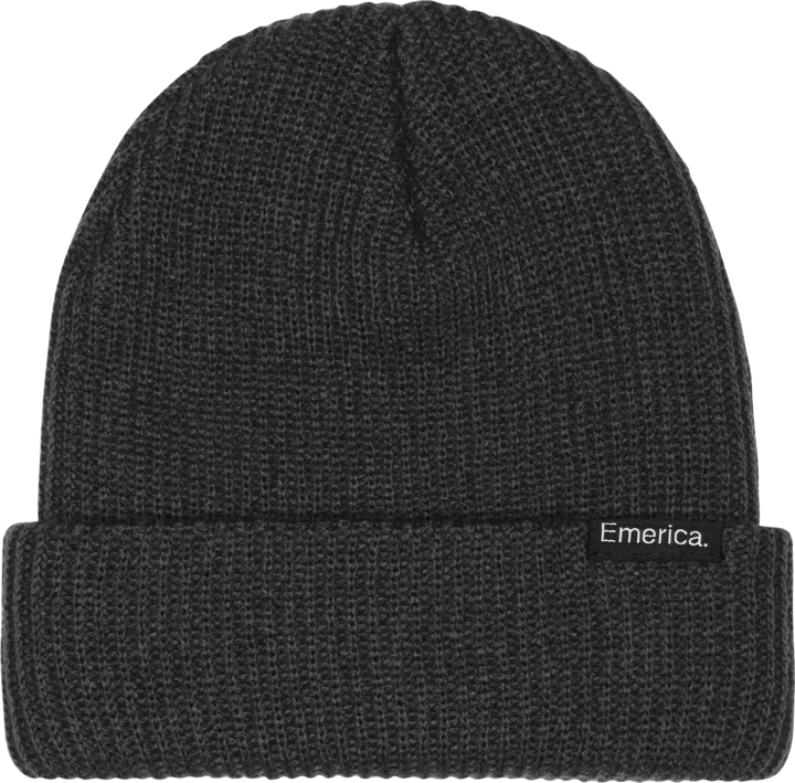 logo clamp beanie - headwear - black - emerica