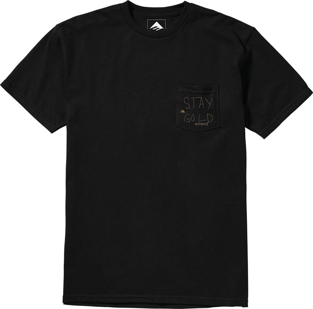 Emerica S/S Specialty STAY GOLD POCKET TEE